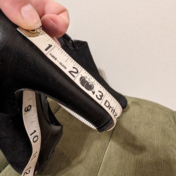 Roberto Del Carlo black leather and suede zipper booties Italy - Picture 7 of 10